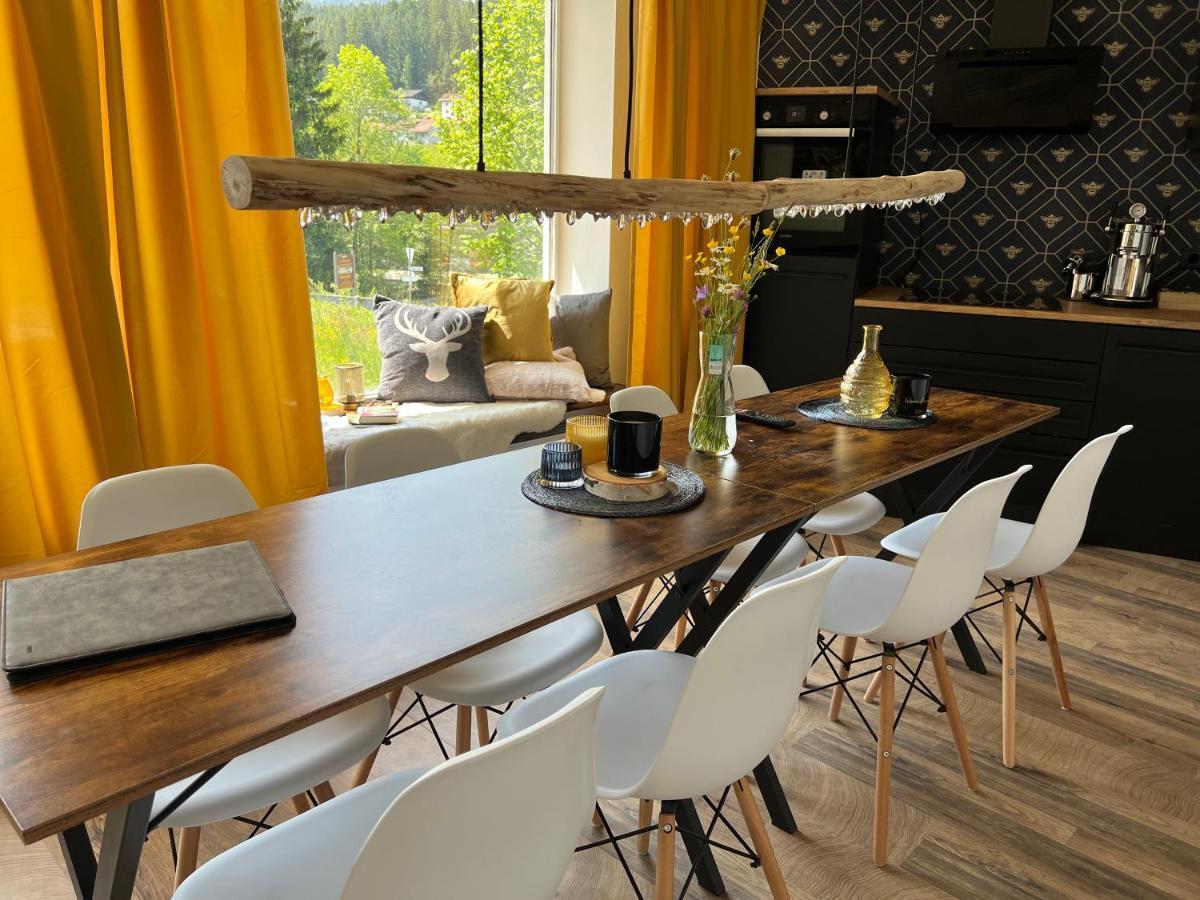 Bavaria Mountain Lodge Ski Arber Osser Bayrischer Wald Designer Ferienwohnung Lohberg Eksteriør bilde