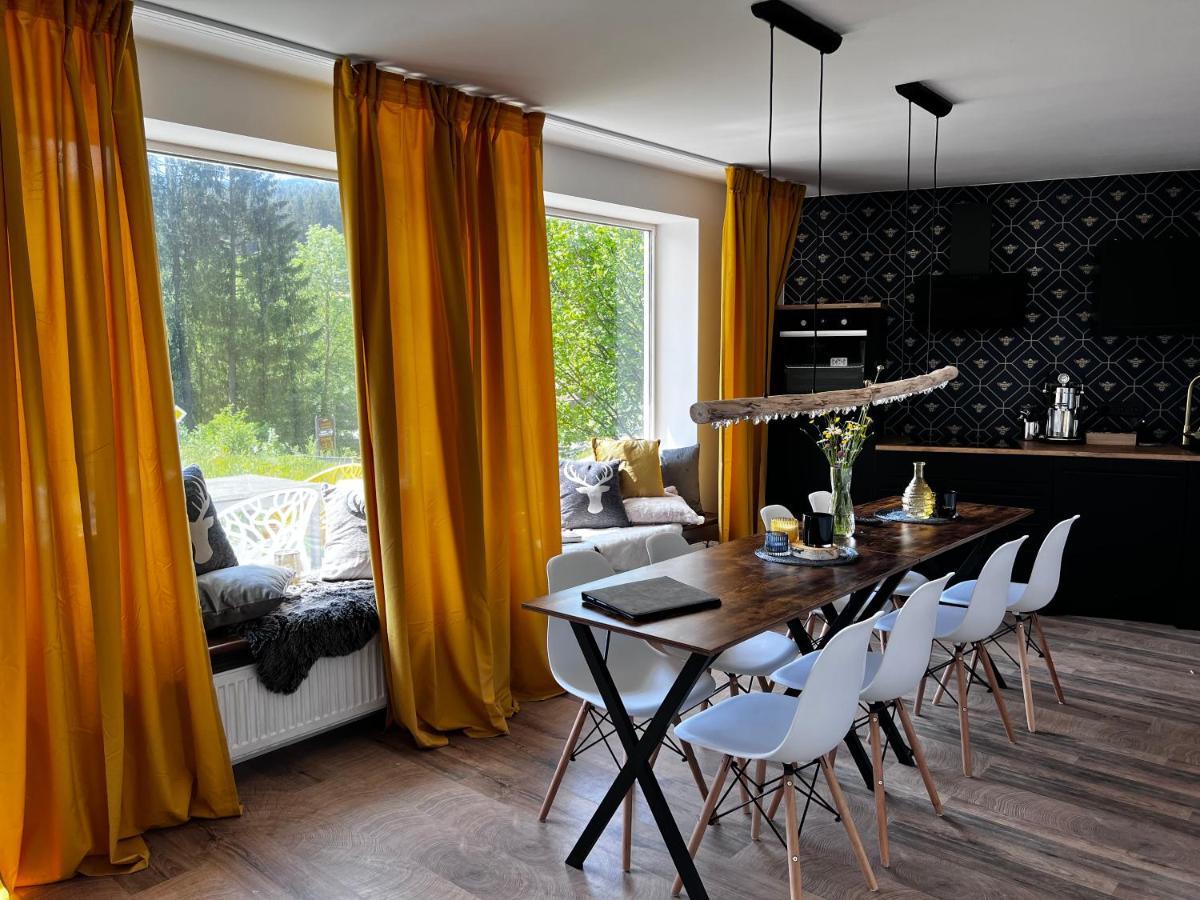 Bavaria Mountain Lodge Ski Arber Osser Bayrischer Wald Designer Ferienwohnung Lohberg Eksteriør bilde